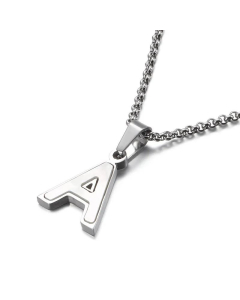 Fine Shell English Letter Clavicle Chain Necklace Stainless Steel Wholesale
