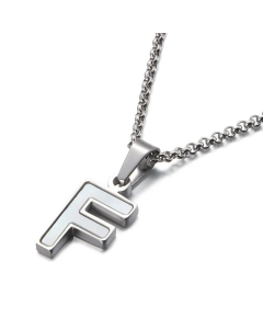 Fine Shell English Letter Clavicle Chain Necklace Stainless Steel Wholesale