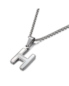 Fine Shell English Letter Clavicle Chain Necklace Stainless Steel Wholesale