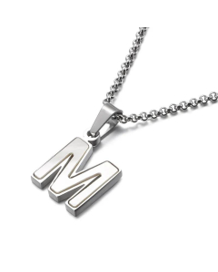 Fine Shell English Letter Clavicle Chain Necklace Stainless Steel Wholesale