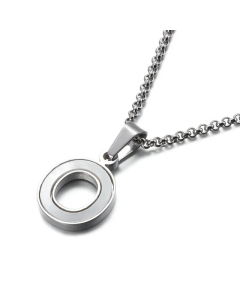 Fine Shell English Letter Clavicle Chain Necklace Stainless Steel Wholesale