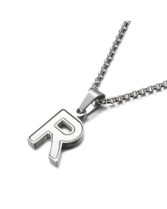 Fine Shell English Letter Clavicle Chain Necklace Stainless Steel Wholesale