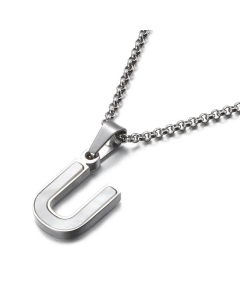 Fine Shell English Letter Clavicle Chain Necklace Stainless Steel Wholesale