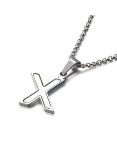 Fine Shell English Letter Clavicle Chain Necklace Stainless Steel Wholesale