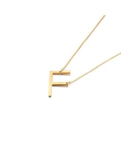 Stainless Steel 26 Letters Pendant Necklace Cross Border Supply Creative Ornament
