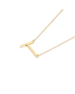 Stainless Steel 26 Letters Pendant Necklace Cross Border Supply Creative Ornament