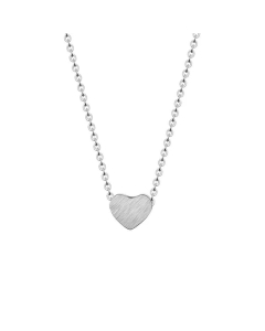 Fine Jewelry Heart Shaped Earrings Pendant Necklace Stainless Steel