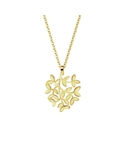 Cute Flower Clavicle Necklace Plants Stainless Steel Pendant Fine Jewelry