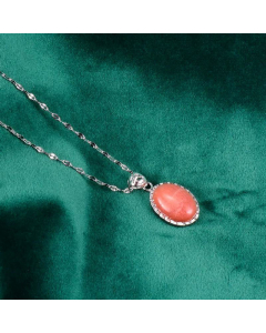 Fine Jewelry Wholesale From Colorza Fashion Alexandrite Titanium Steel Pendant Necklace 