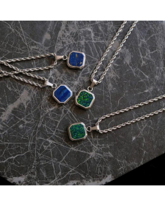 Ins Pop Shell Stone Opal Furnace Gold Plated Stainless Steel Titanium Steel Pendant Necklace