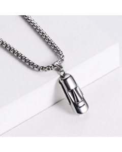 Wholesale Fashion Face Head Small Pendant Stainless Steel Necklace Accessories 