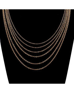 Women's Necklace Wholesale New Mixed Punk Geometric Simple Personality Chain Tassel Titanium Steel 