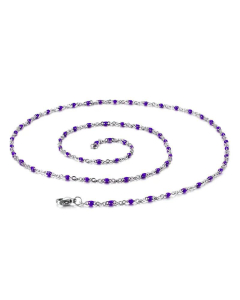 Stainless Steel Resin Steel Color Bead Necklace Accessories Supplier Wholesale 