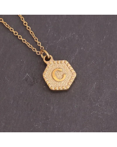 Geometric Stainless Steel 26 Letter Necklace Fashion Decoration Simple Clavicle Chain