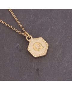 Geometric Stainless Steel 26 Letter Necklace Fashion Decoration Simple Clavicle Chain