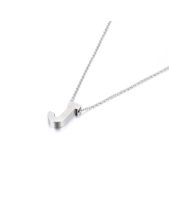 Wholesale Jewelry Fashion Glossy English 26 Letters Stainless Steel Necklace 