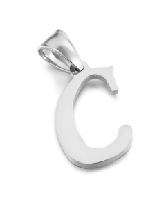 Non-Fading Stainless Steel English 26 Letters Pendant Wholesale 