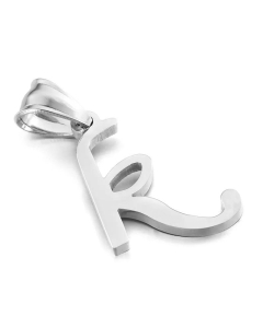 Non-Fading Stainless Steel English 26 Letters Pendant Wholesale 