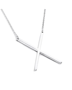 Wholesale Jewelry Non-Fading 26 English Letters Stainless Steel Necklace 