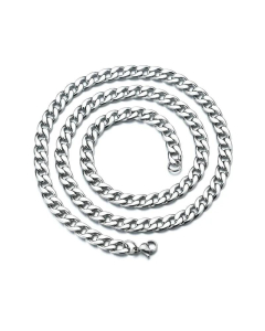 Hiphop Thick Necklace Stainless Steel Grinding Chain Wholesale