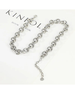 Wholesale Thick Chain Splicing Stainless Steel Necklace 
