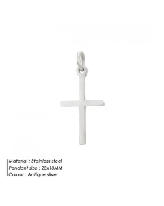 DIY Charms Retro Wings Heart Airplane Pendant On Stainless Steel Necklace Bracelet