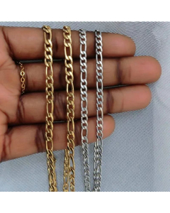 Figaro Chain Necklace Wholesale Jewelry Stainless Steel 