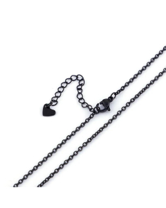 Fashion Heart Necklace Stainless Steel Welded O-Chain Stainless Steel Wholesale