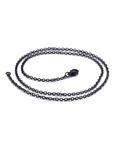 Wholesale Fashion O-Chain Titanium Steel Necklace 