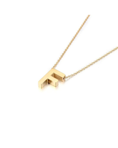Non-Fading 26 English Letters Pendant Stainless Steel Necklace Fine Quality Wholesale Jewelry