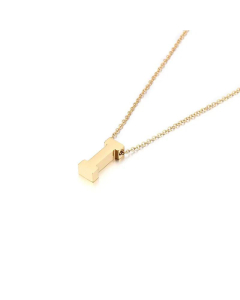 Non-Fading 26 English Letters Pendant Stainless Steel Necklace Fine Quality Wholesale Jewelry