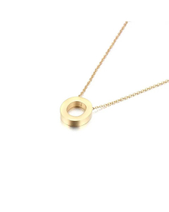 Non-Fading 26 English Letters Pendant Stainless Steel Necklace Fine Quality Wholesale Jewelry