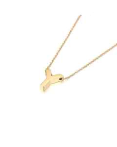 Non-Fading 26 English Letters Pendant Stainless Steel Necklace Fine Quality Wholesale Jewelry