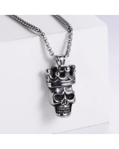 Fashion Skull Ghost Head Pendant Wholesale Stainless Steel Titanium Steel