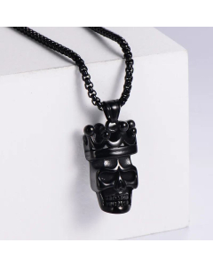 Fashion Skull Ghost Head Pendant Wholesale Stainless Steel Titanium Steel