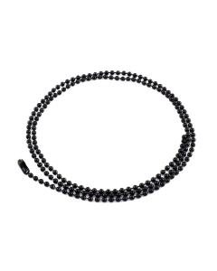 Fashion Long Round Bead Necklace Wholesale Stainless Steel