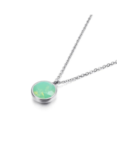 Fine Quality Wholesale Fashion Titanium Steel Devil Eyes Necklace 