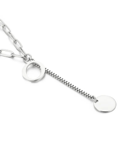 Fine Quality Fashion 26 Letters Titanium Steel Necklace Wholesale Jewelry 