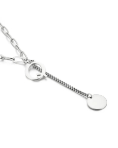Fine Quality Fashion 26 Letters Titanium Steel Necklace Wholesale Jewelry 
