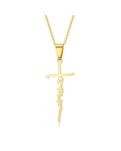 New Style Love English Letters Fashion Couple Necklace Valentine's Day Gift 