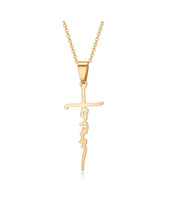 New Style Love English Letters Fashion Couple Necklace Valentine's Day Gift 