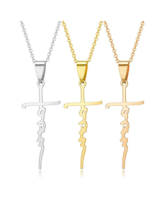 New Style Love English Letters Fashion Couple Necklace Valentine's Day Gift 