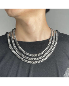 Simple Fashion Curb Chain Stainless Steel Thick Chain Necklace Wholesale