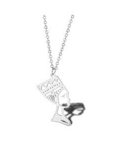 Simple Creative Hollow Egyptian Pharaoh Stainless Steel Necklace Wholesale