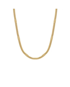 Jewelry Simple Stainless Steel Snake Bone Chain Necklace Wholesale 
