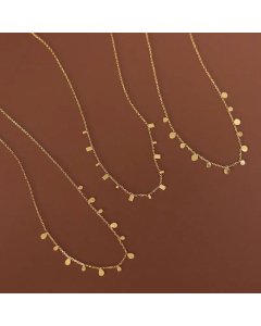 Geometric Drop-Shaped Pendant Titanium Steel Necklace Wholesale Jewelry