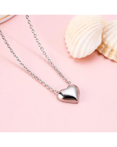 Wholesale Exquisite Heart Non-Fading Stainless Steel Necklace