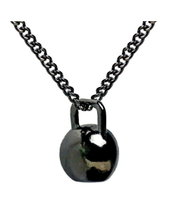 Lock Arc Pendant Titanium Steel Necklace Wholesale Jewelry 