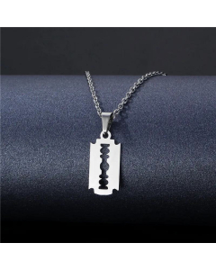 New Short Necklace Trendy Women's Titanium Steel Necklace Internet Hot Clavicle Chain Pendant 