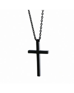 Cross Pendant Titanium Steel Necklace Wholesale Jewelry